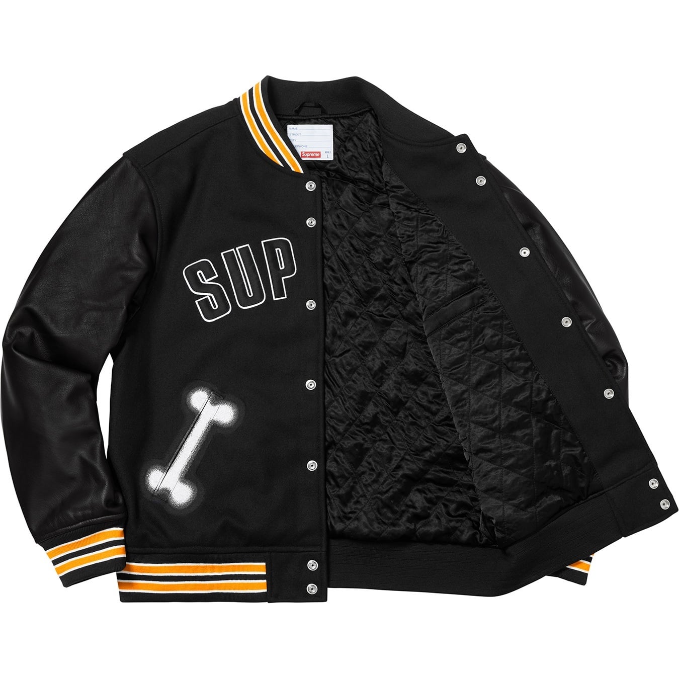 Bone Varsity Jacket view 5